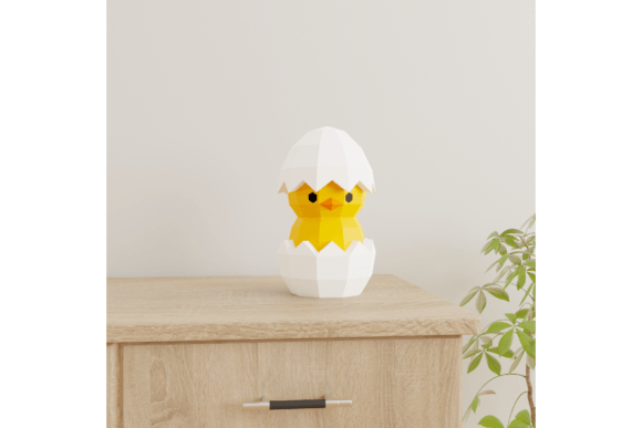 3D SVG Easter Chick: A Publisher's Review