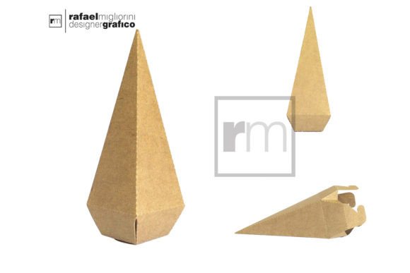 Diamond Box: A 3D SVG Shape for Packaging