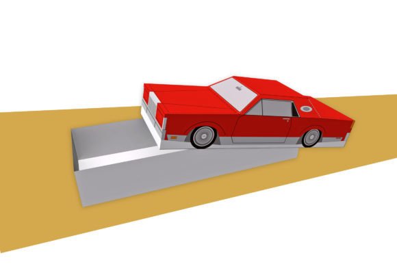 DIY Car Favor: 3D SVG Paper Toys for Branding