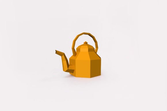 DIY Kettle Favor: A 3D SVG Gem for Objects