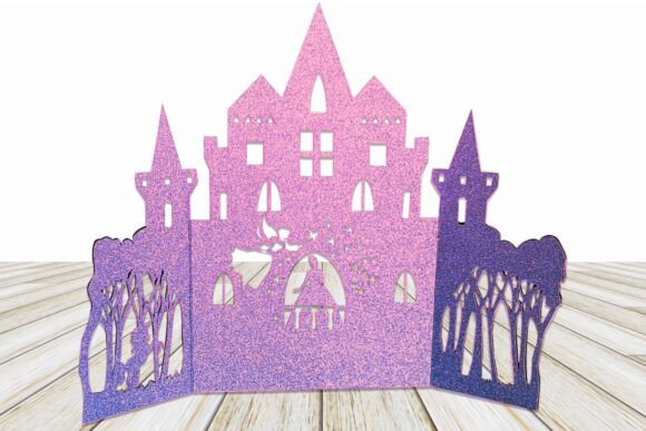 Fairy Godmother Card: 3D SVG for Fantasy Tales
