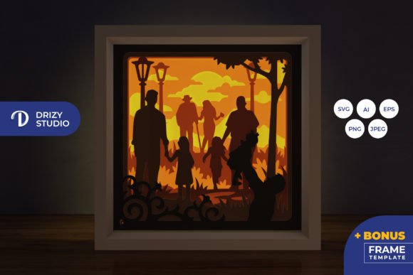 Father Love Story 3D Shadow Box: A Designer's 3D SVG Review