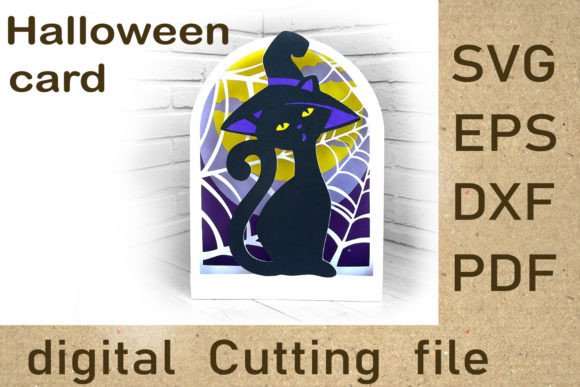 Halloween 3D SVG Pop-Up Card: Black Cat Review