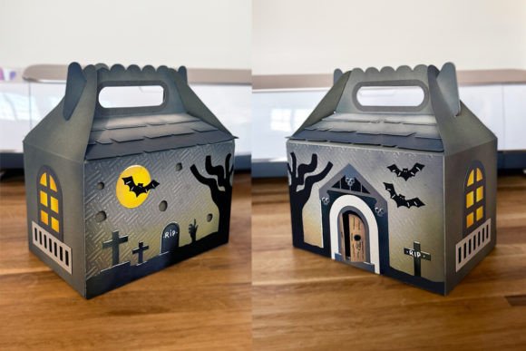 Haunted Gable Box 3D SVG: A Halloween Design Review
