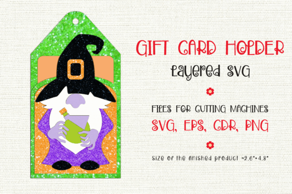 Magician Halloween Gift Card Holder: 3D SVG Shapes Review