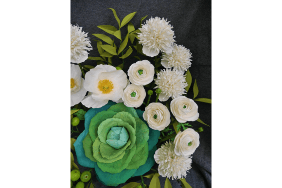 Ranunculus: 3D SVG Paper Flowers for Branding