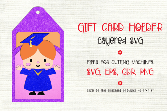 Review: Happy Girl 3D SVG Graduation Gift Holder