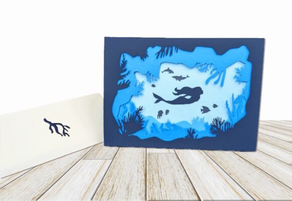 Review: Under the Sea Layered Card for Embroidery Projects