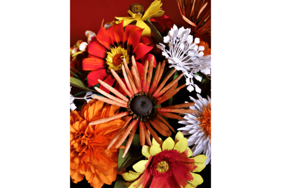Rudbeckia Chim Chiminee: 3D SVG Paper Flowers Review