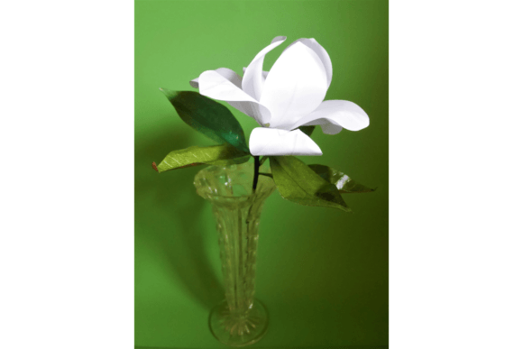 Southern Magnolia: 3D SVG Paper Flowers for Blogs